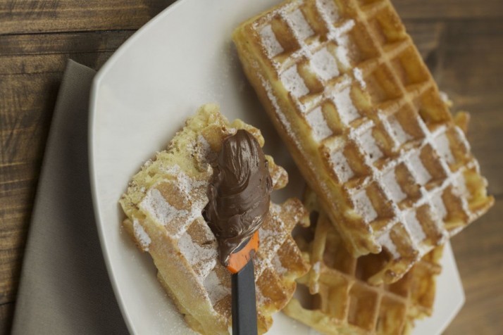 Des gaufres croustillantes comme un chef