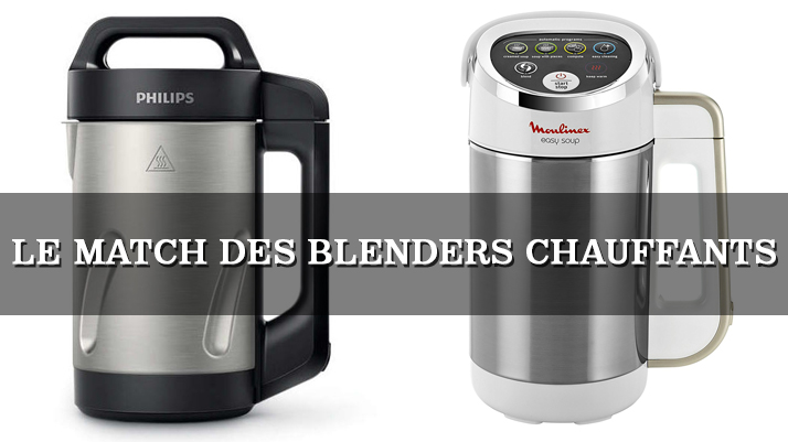 Mon comparatif des 2 meilleurs blenders chauffants
