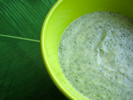 Velouté de Courgettes - Fromage Ail et Fines herbes